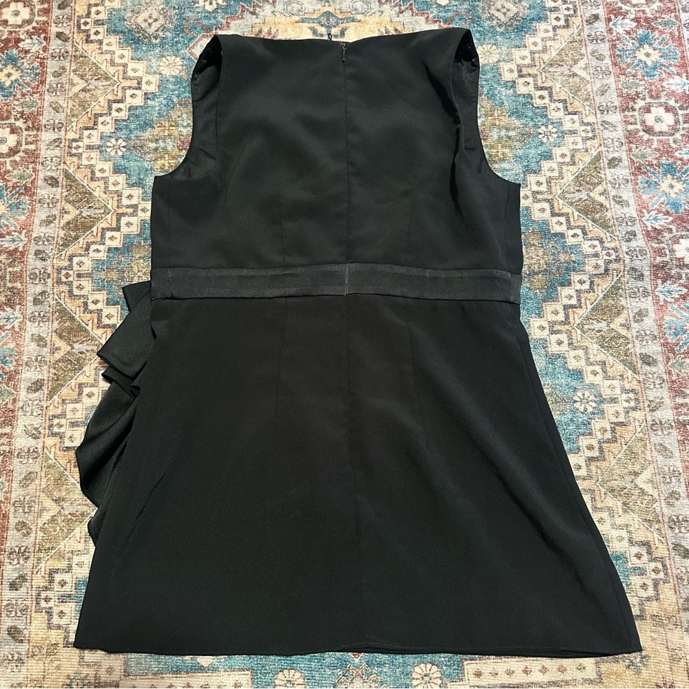 Y2K Talbots black bow tank top size 6P petite - Picture 7 of 7